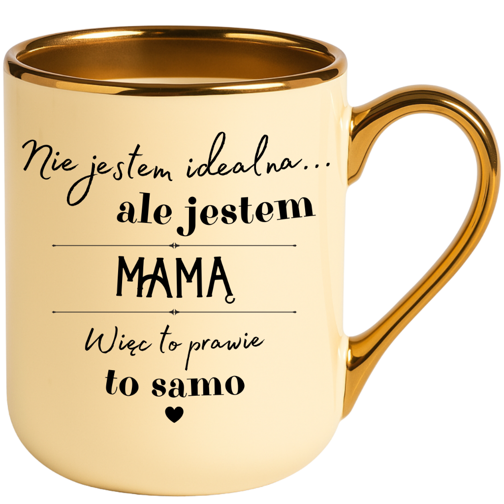 ELEGANT KREMOWY DLA MAMY ALE JESTEM MAMĄ