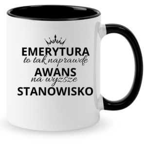 Kubek z okazji odejścia na emeryturę, super prezent