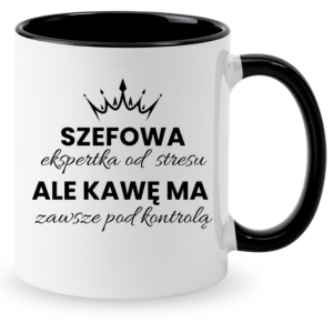 Kubek dla szefowej, idealny na prezent ”SZEFOWA”