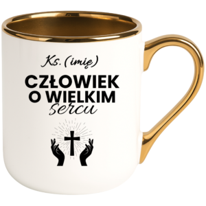 Kubek dla księdza z imieniem, na prezent