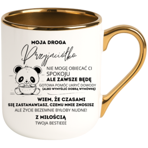 Kubek dla najlepszej przyjaciółki, na prezent ”MOJA DRGOA”