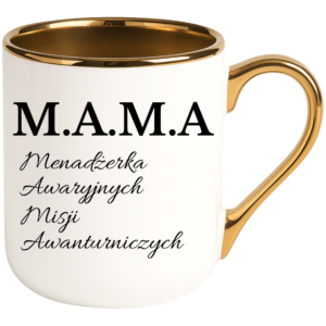 Kubek na prezent dla Mamy na dzień Matki ”M.A.M.A”