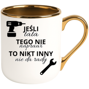 Kubek na prezent dla taty na dzień ojca ”JEŚLI TATA”
