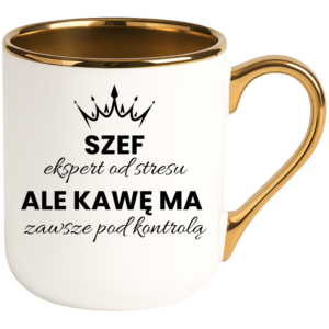 Kubek dla szefa, idealny na prezent ”SZEF”