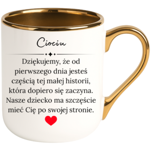 Kubek dla Cioci, prezent dla chrzestnej ”CIOCIU” (Kopia)