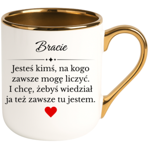 Kubek dla brata, na prezent ”BRACIE”