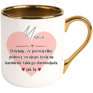 Kubek na prezent dla Mamy na dzień Matki ”MAMO”