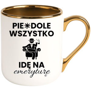 Kubek z okazji odejścia na emeryturę, idealny prezent