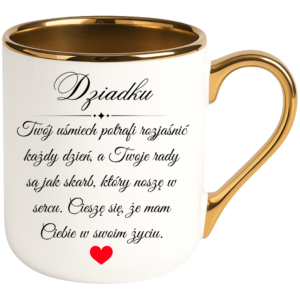 Kubek dla Dziadka, prezent z okazji dnia Dziadka ”DZIADKU”