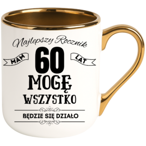 Kubek na 60 urodziny, super prezent ”NAJLEPSZY ROCZNIK”