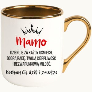 Kubek na prezent dla Mamy na dzień Matki ”MAMO”