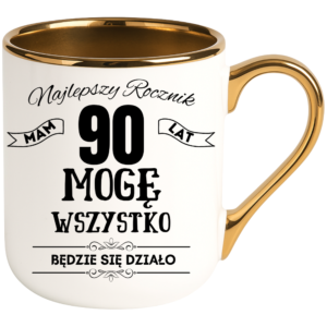 Kubek na 90 urodziny, super prezent ”NAJLEPSZY ROCZNIK”