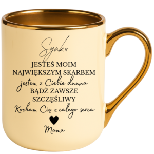Kubek na prezent dla syna, dziecka ”SYNKU”