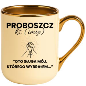 Kubek dla księdza z imieniem, na prezent