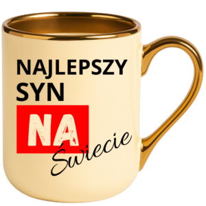 Kubek na prezent dla syna, dziecka ”NAJLEPSZY NA ŚWIECIE”