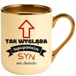 Kubek na prezent dla syna, dziecka ”TAK WYGLĄDA”