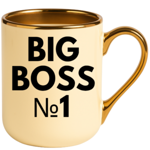 Kubek dla szefa, idealny na prezent ”BIG BOSS”