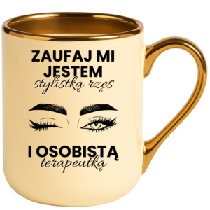 Kubek dla stylistki rzęs, idealny na prezent