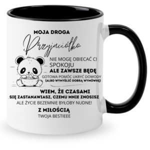Kubek dla najlepszej przyjaciółki, na prezent ” MOJA DROGA”