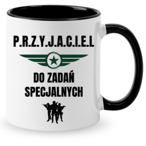 Kubek dla Przyjaciela, idealny na prezent ”P.R.Z.Y.J.A.C.I.E.L”
