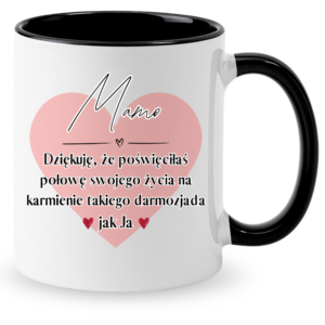 Kubek na prezent dla Mamy na dzień Matki ”MAMO”