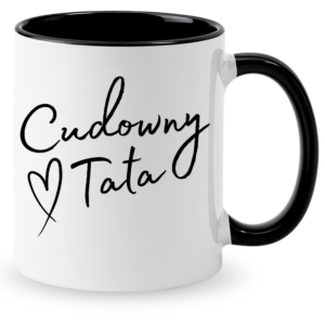 Kubek na prezent dla taty na dzień ojca ”CUDOWNY TATA”