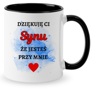 Kubek na prezent dla syna, dziecka ”DZIĘKUJĘ CI”