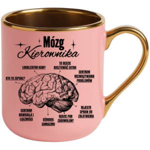 Kubek dla kierownika, idealny na prezent ”MÓZG KIEROWNIKA”