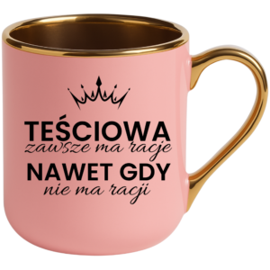 Kubek dla teściowej, idealny na prezent