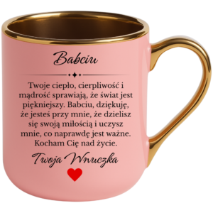 Kubek dla Babci, prezent z okazji dnia Babci ”BABCIU”
