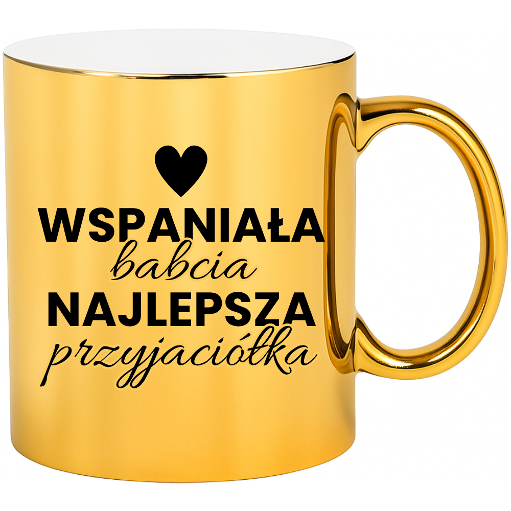 Kubek dla Babci, prezent z okazji dnia Babci ”WSPANIAŁA''