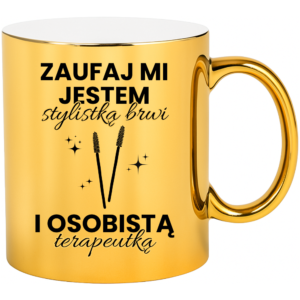 Kubek dla stylistki brwi na prezent