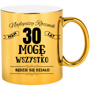 Kubek na 30 urodziny, super prezent ”NAJLEPSZY ROCZNIK”