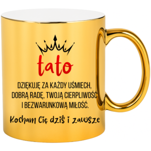 Kubek na prezent dla taty na dzień ojca ”TATO DZIĘKUJĘ”