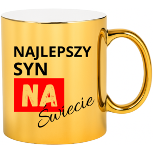 Kubek na prezent dla syna, dziecka ”NAJLEPSZY NA ŚWIECIE”