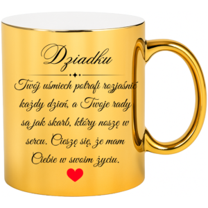 Kubek dla Dziadka, prezent z okazji dnia Dziadka ”DZIADKU”