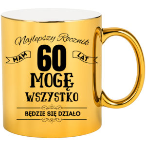 Kubek na 60 urodziny, super prezent ”NAJLEPSZY ROCZNIK”
