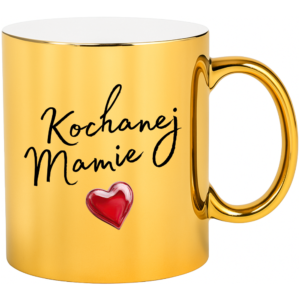 Kubek na prezent dla Mamy na dzień Matki ”KOCHANEJ MAMIE”