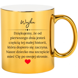 Kubek dla Wujka, prezent dla chrzestnego ”WUJKU”