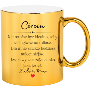 Kubek na prezent dla córki, dziecka ”CÓRCIU”