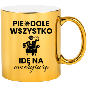Kubek z okazji odejścia na emeryturę, super prezent