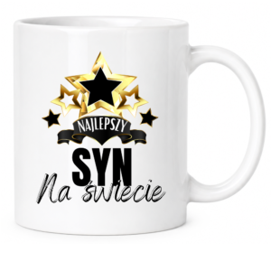 Kubek na prezent dla syna, dziecka ”NAJLEPSZY SYN”