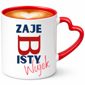 Kubek dla Wujka, prezent dla chrzestnego ”ZAJEBISTY WUJEK”