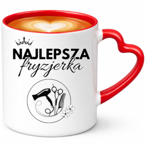 Kubek dla fryzjerki na prezent