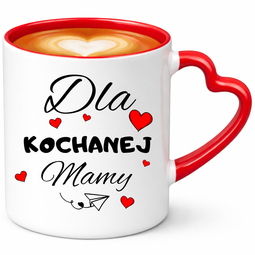 Kubek na prezent dla Mamy na dzień Matki ”DLA KOCHANEJ MAMY”