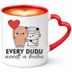 Kubek na Walentynki lub dzień Kobiet, na prezent ”EVERY DUDU”