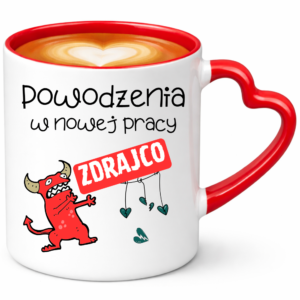 Kubek na pożegnanie z pracy, na prezent