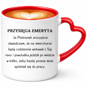 Kubek z okazji odejścia na emeryturę, super prezent