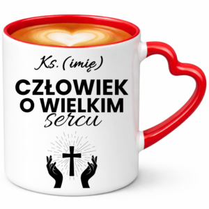 Kubek dla księdza z imieniem, idealny na prezent