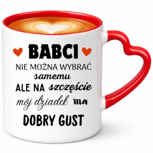 Kubek dla Babci, prezent z okazji dnia Babci ”BABCI”